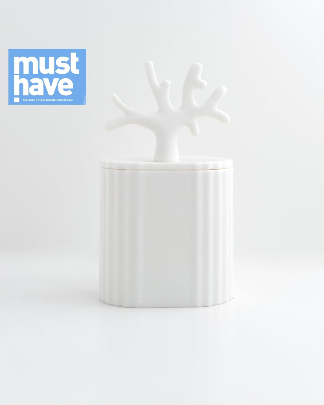 Outlet Ki - świeca z porcelany Parian - miód i tytoń. - Kyuka Design